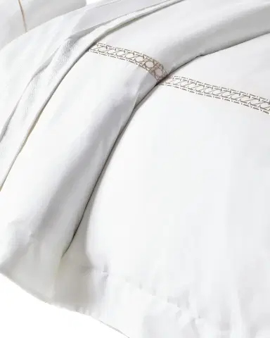 Sferra Cane II Embroidered 2-Piece Twin Duvet Set | Thumbnail 1 Sferra Cane II Embroidered 2-Piece Twin Duvet Set | Thumbnail 1
