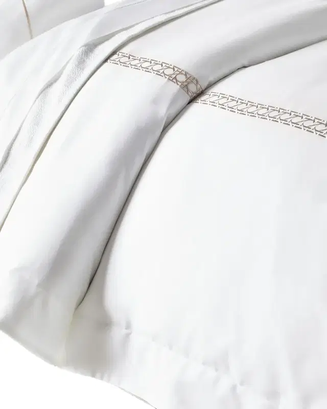 Sferra Cane II Embroidered 2-Piece Twin Duvet Set