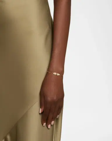 ALMASIKA 18K Adire Pave Diamond Chain Bracelet | Thumbnail 1