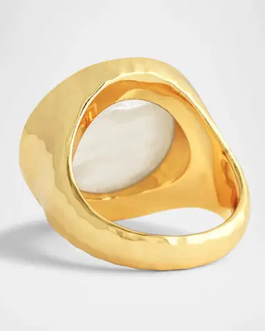 Anabel Aram Jewelry Pegasus Mother-of-Pearl Coin Signet Ring | Thumbnail 5 Anabel Aram Jewelry Pegasus Mother-of-Pearl Coin Signet Ring | Thumbnail 5