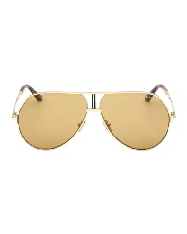 Tom Ford Men's Rickie-02 Metal Aviator Sunglasses | Thumbnail 1