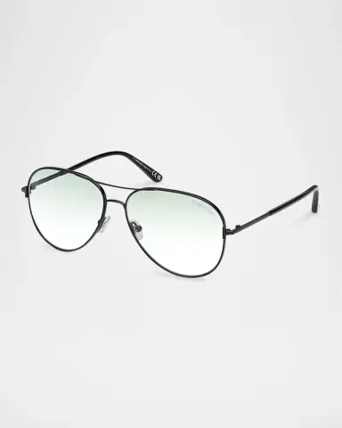 Tom Ford Clark Metal Aviator Sunglasses | Thumbnail 3 Tom Ford Clark Metal Aviator Sunglasses | Thumbnail 3