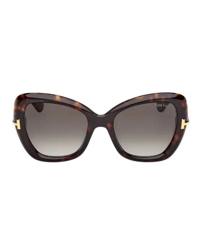 TOM FORD Icon Acetate Butterfly Sunglasses
