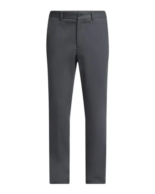 Men 's Cotton and Cashmere Slim Flat-Front Trousers Men 's Cotton and Cashmere Slim Flat-Front Trousers