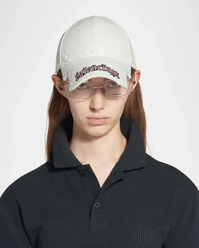 Blackletter Script Logo Baseball Cap