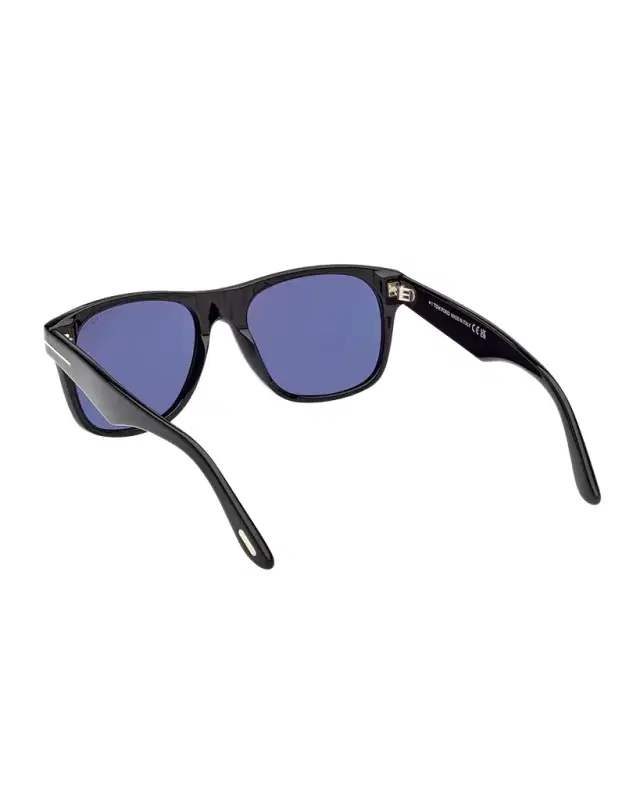Men's Marlon-02 Acetate Square Sunglasses
