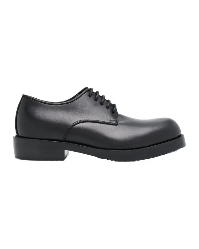 Dries Van Noten Men 's Calf Leather Rubber-Sole Derby Shoes