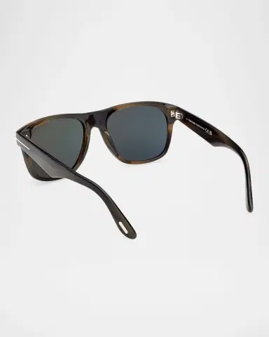 Tom Ford Men's Marlon-02 Acetate Square Sunglasses | Thumbnail 2