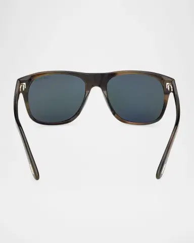 Tom Ford Men's Marlon-02 Acetate Square Sunglasses | Thumbnail 5