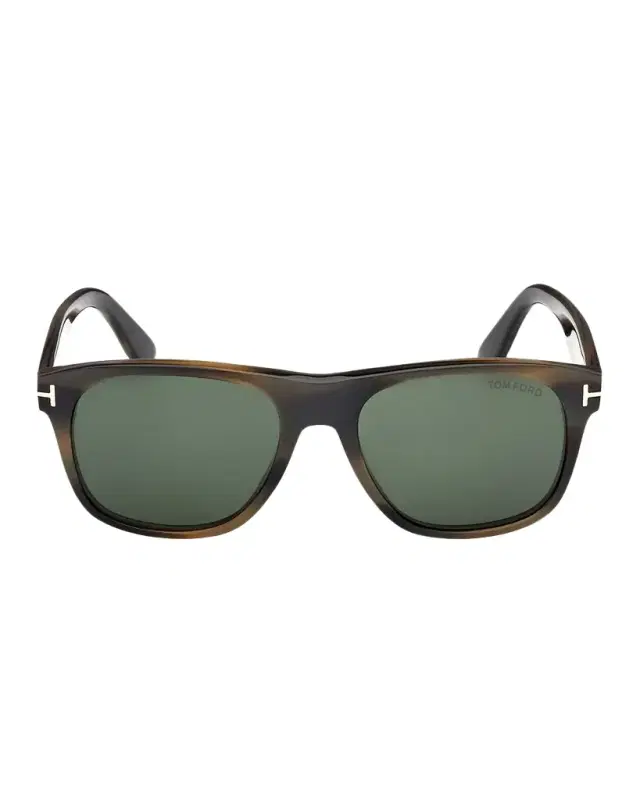 TOM FORD Men 's Marlon-02 Acetate Square Sunglasses