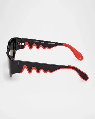 Christian Louboutin Loubishark Acetate Cat-Eye Sunglasses | Thumbnail 4