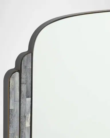 Arteriors Iyla 45" Bone Wall Mirror | Thumbnail 4