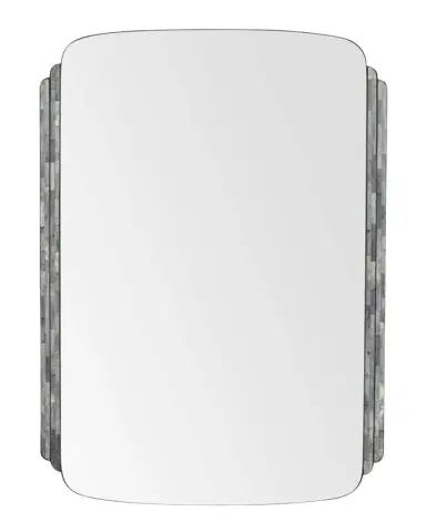 Arteriors Iyla 45" Bone Wall Mirror | Thumbnail 1