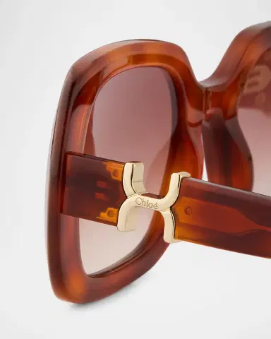 Chloé Marcie 53mm Rectangular Sunglasses | Thumbnail 5 Chloé Marcie 53mm Rectangular Sunglasses | Thumbnail 5