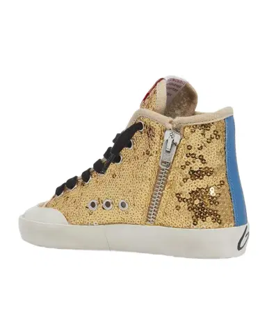 Golden Goose Girl's Francy Penstar Sequined High-Top Sneakers, Baby/Toddler | Thumbnail 1