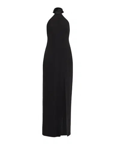 Aidan Mattox Draped Bonded Crepe Column Gown | Thumbnail 1 Aidan Mattox Draped Bonded Crepe Column Gown | Thumbnail 1