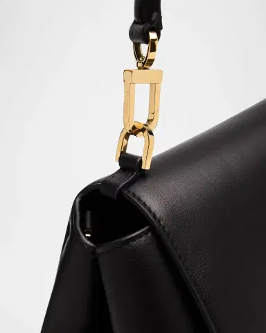 TOTEME T-Lock Smooth Calf Leather Satchel Bag | Thumbnail 5 TOTEME T-Lock Smooth Calf Leather Satchel Bag | Thumbnail 5
