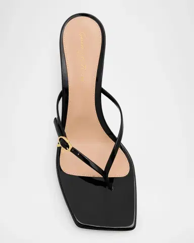 Gianvito Rossi 55mm Leather Thong Sandals | Thumbnail 5