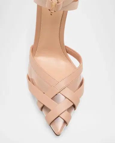 Gianvito Rossi 105mm Strappy Leather Sandals | Thumbnail 5 Gianvito Rossi 105mm Strappy Leather Sandals | Thumbnail 5