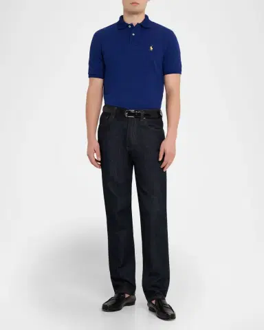 Polo Ralph Lauren Men's Classic Fit Mesh Polo Shirt | Thumbnail 2