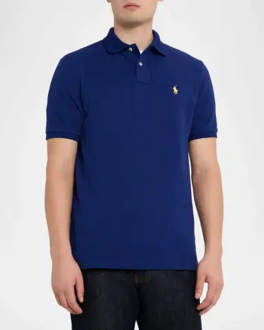 Polo Ralph Lauren Men's Classic Fit Mesh Polo Shirt | Thumbnail 4