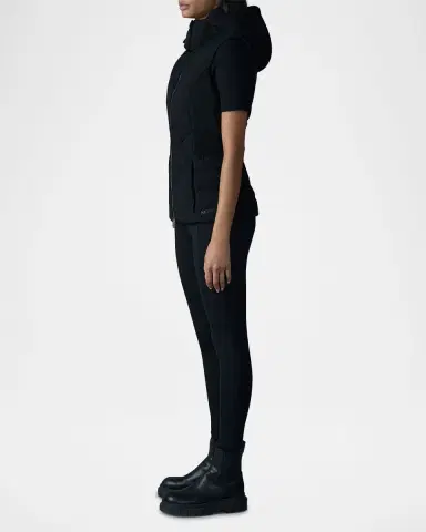 Mackage Hoshi Light Down Vest with Detachable Hood | Thumbnail 4