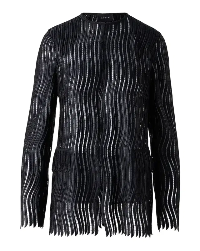 Hekka Techno Wave Guipure Jacket