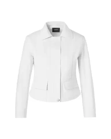Akris Hugh Stretch Denim Zip Jacket | Thumbnail 1 Akris Hugh Stretch Denim Zip Jacket | Thumbnail 1