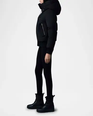 Mackage Nefi-NFZ Down Bomber Jacket with Detachable Hooded Bib | Thumbnail 5 Mackage Nefi-NFZ Down Bomber Jacket with Detachable Hooded Bib | Thumbnail 5