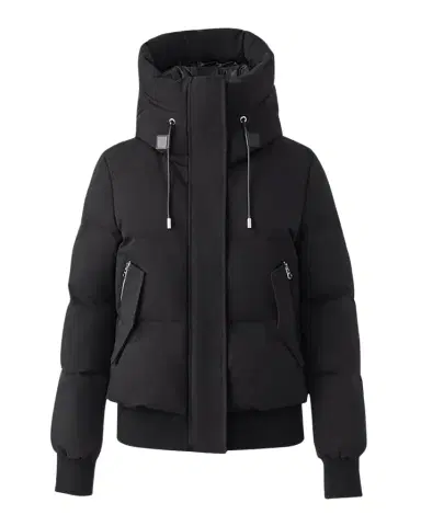 Mackage Nefi-NFZ Down Bomber Jacket with Detachable Hooded Bib | Thumbnail 1 Mackage Nefi-NFZ Down Bomber Jacket with Detachable Hooded Bib | Thumbnail 1