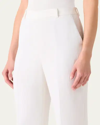 Akris Linen-Wool Straight-Leg Trousers | Thumbnail 5 Akris Linen-Wool Straight-Leg Trousers | Thumbnail 5