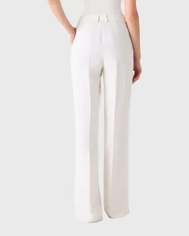 Akris Linen-Wool Straight-Leg Trousers | Thumbnail 7 Akris Linen-Wool Straight-Leg Trousers | Thumbnail 7