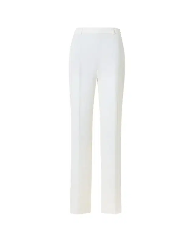 Linen-Wool Straight-Leg Trousers