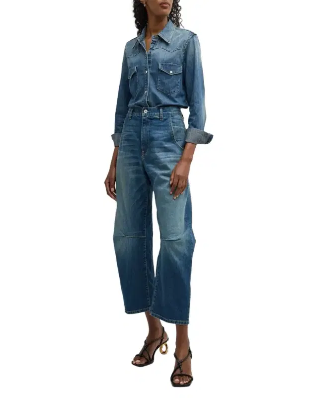 Travis Denim Western Shirt