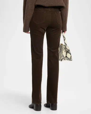 Nili Lotan Corduroy Straight-Leg Pants | Thumbnail 3 Nili Lotan Corduroy Straight-Leg Pants | Thumbnail 3