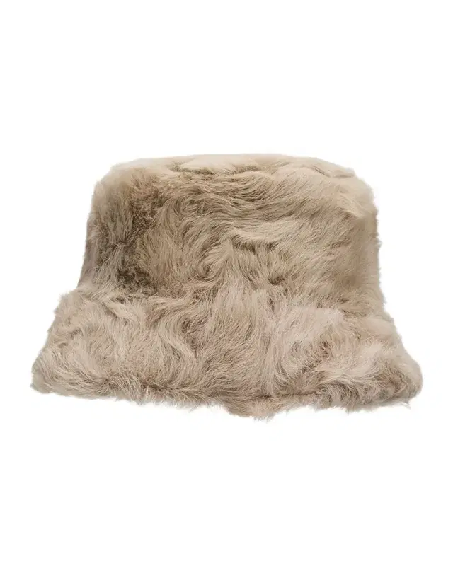 Capretta Fur Bucket Hat