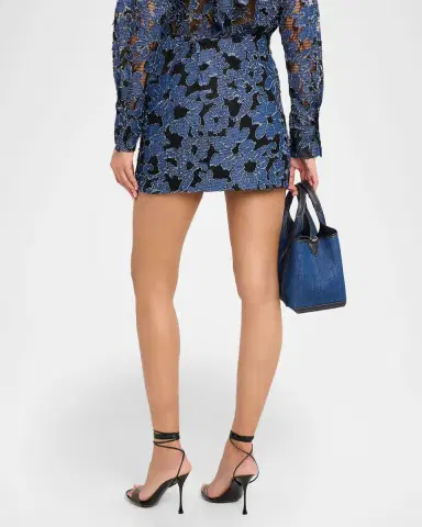 JBQ Adrienne Floral Lace Mini Skirt | Thumbnail 3 JBQ Adrienne Floral Lace Mini Skirt | Thumbnail 3