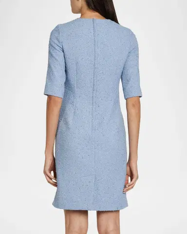 Dolce & Gabbana Short Bouclé Sheath Dress | Thumbnail 4 Dolce & Gabbana Short Bouclé Sheath Dress | Thumbnail 4
