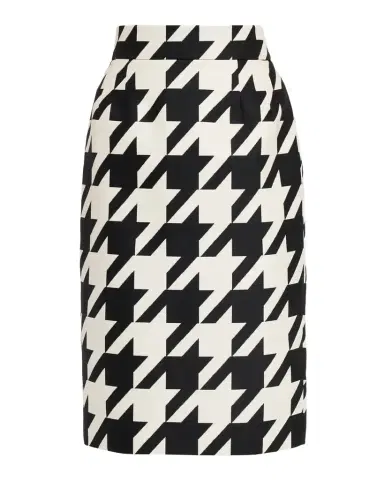 LaQuan Smith Houndstooth Pencil Skirt | Thumbnail 1 LaQuan Smith Houndstooth Pencil Skirt | Thumbnail 1