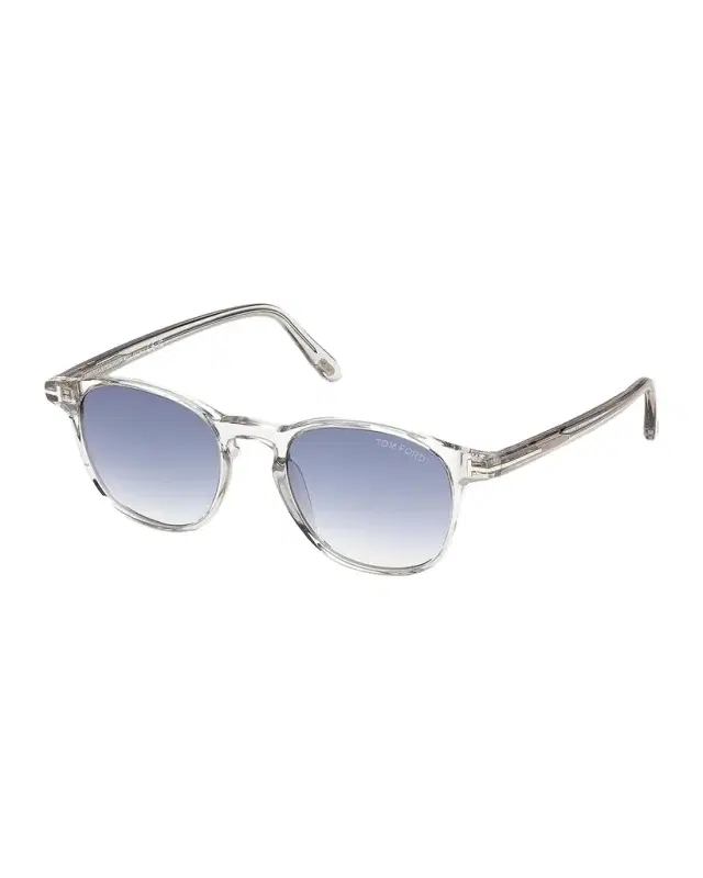 TOM FORD Holt-02 Acetate Round Sunglasses