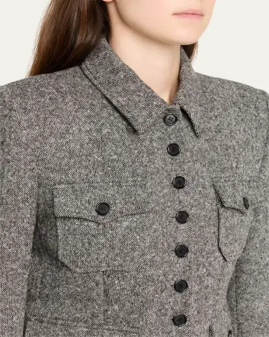 Nili Lotan Jamison Single-Breasted Utility Jacket | Thumbnail 5