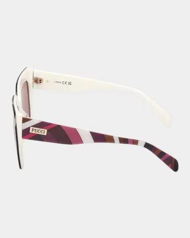 PUCCI 51mm Square Acetate Sunglasses | Thumbnail 3