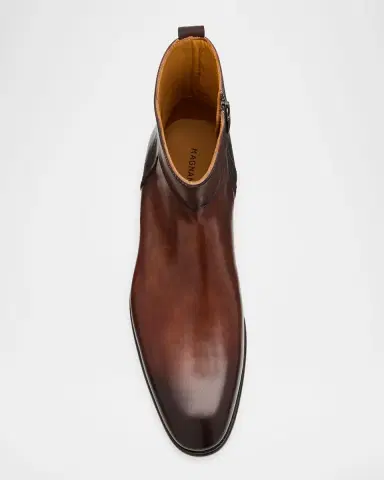 Magnanni Men's Leather Ankle Boots | Thumbnail 5 Magnanni Men's Leather Ankle Boots | Thumbnail 5