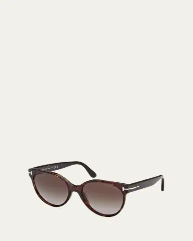 Tom Ford Rhonda-02 Acetate Cat-Eye Sunglasses | Thumbnail 4