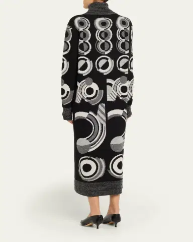 Libertine Sonia Cashmere Turtleneck Midi Dress | Thumbnail 3