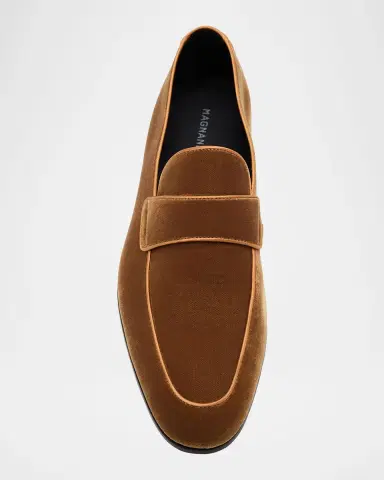 Magnanni Men's Jasper II Velvet Keeper Loafers | Thumbnail 5 Magnanni Men's Jasper II Velvet Keeper Loafers | Thumbnail 5