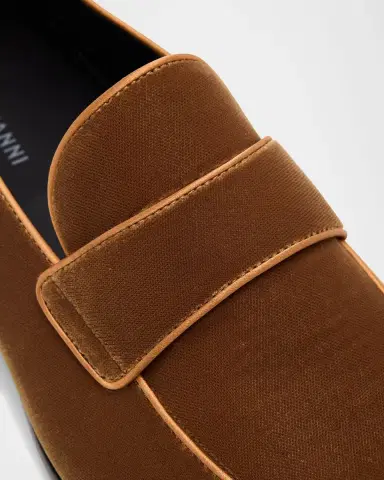 Magnanni Men's Jasper II Velvet Keeper Loafers | Thumbnail 6 Magnanni Men's Jasper II Velvet Keeper Loafers | Thumbnail 6