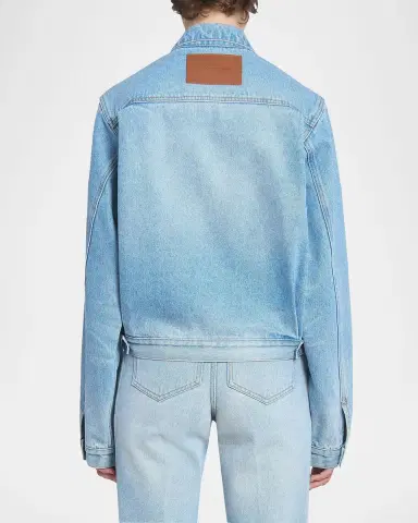 Victoria Beckham Denim Trucker Jacket | Thumbnail 5 Victoria Beckham Denim Trucker Jacket | Thumbnail 5