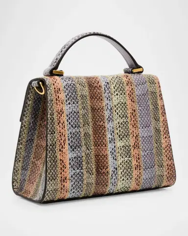 Valentino Garavani VSling Snakeskin Top-Handle Bag | Thumbnail 3
