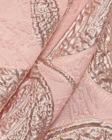Talbot Runhof Metallic Floral Jacquard Draped One-Shoulder Gown | Thumbnail 6